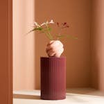 Sidobord Venture Home Lenox Runt Bord/Piedestal Ø30,5cm Burgundy