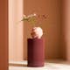 Sidobord Venture Home Lenox Runt Bord/Piedestal Ø30,5cm Burgundy