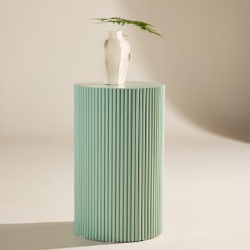 Sidobord Venture Home Lenox  Runt Bord/Piedestal Ø30,5cm Light Green