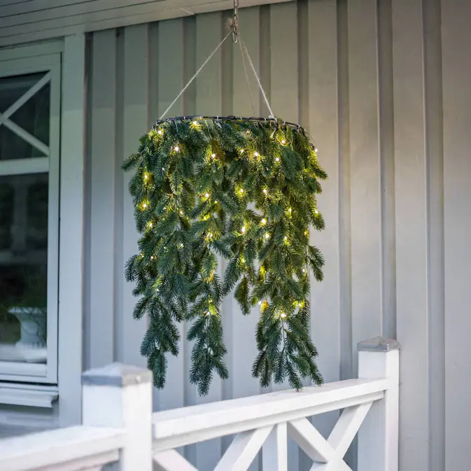 Krans Star Trading Erna Hängande med Dew Drop LED