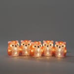 Dekorationsbelysning Gnosjö Konstsmide Ugglor LED