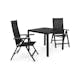 Matgrupp Comfort Garden Tunis Matgrupp Utomhus 90 med 2 Monaco Positionsstol