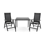 Matgrupp Comfort Garden Tunis Matgrupp Utomhus 90 med 2 Monaco Positionsstol