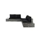 Loungegrupp Comfort Garden Bahamas 5-sits med Dubbla Avslut och Divan/Bord