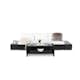 Loungegrupp Comfort Garden Bahamas 3-sits med Avslut och Bord med Hylla Utomhus