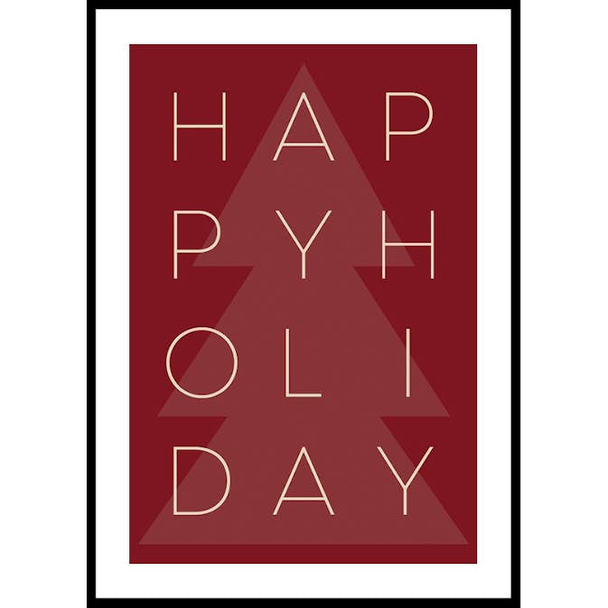 Poster Gallerix Happy Holiday