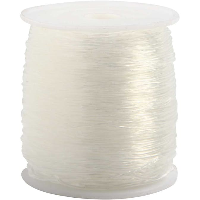 Smyckestråd Creativ Company Elastisk Rund 0,8 mm