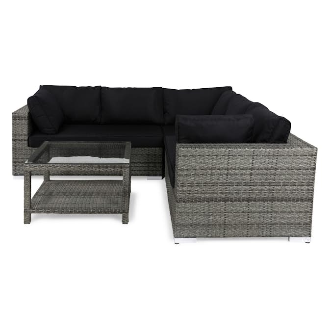 Loungegrupp Comfort Garden Bahamas 5-sits med 1 Bord 75x75 Utomhus