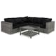Loungegrupp Comfort Garden Bahamas 5-sits med 1 Bord 75x75 Utomhus