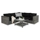 Loungegrupp Comfort Garden Bahamas 5-sits med 1 Bord 75x75 Utomhus