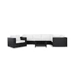 Loungegrupp Comfort Garden Bahamas 6-sits med Fåtölj och Bord 75x75