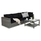 Loungegrupp Comfort Garden Bahamas 4-sits Rak med Bord 75x75 Utomhus