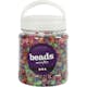 Tärningsmix Creativ Company Mixade Färger Stl 7x7 mm Hålstl 1,5 mm 700 ml/1 Burk