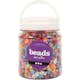 Figurmix Creativ Company Mixade Färger D10 mm Hålstl 3 mm 700 ml/1 Burk