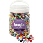 Kongomix Creativ Company Mixade Färger D6-10 mm Hålstl 3-5 mm 700 ml/1 Burk