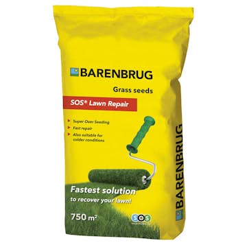 Gräsfrö Barenbrug SOS Snabb Reparation för Grön Gräsmatta