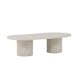 Soffbord Venture Home Narvik 32,5cm Beige Vardagsrumsbord med Marmorlook