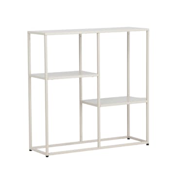 Avlastningsbord Venture Home Staal med Öppet Hyllsystem