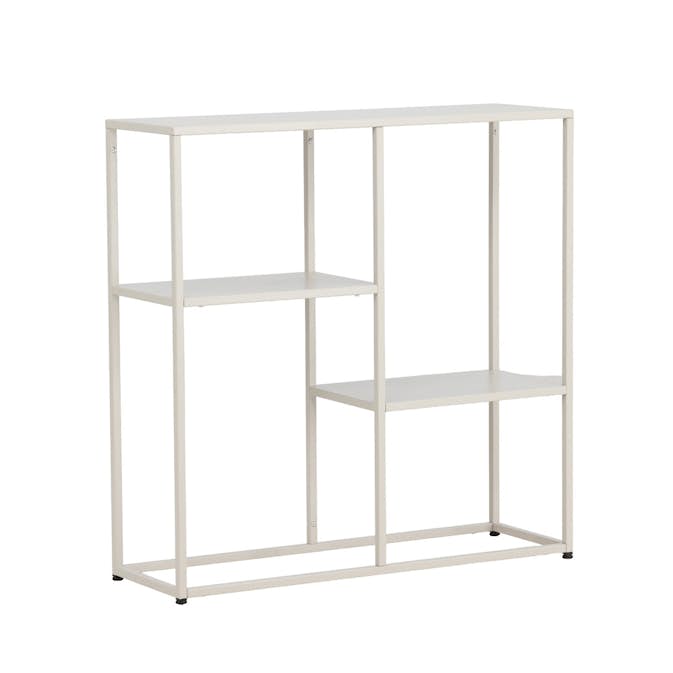 Avlastningsbord Venture Home Staal med Öppet Hyllsystem