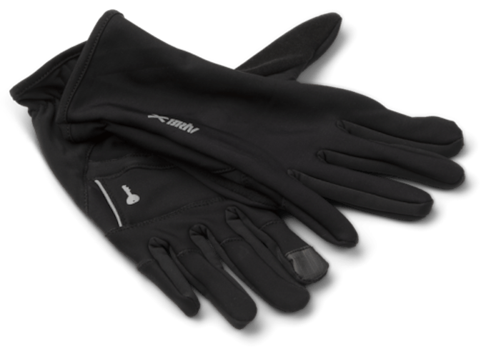 Löparhandskar Briv Small med ficka för nyckel