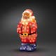 Dekorationsfigur Gnosjö Konstsmide Tomte akryl 55cm 104 LED