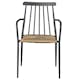 Trädgårdsstol ENVY DESIGN Natur/Svart Utomhus