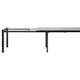 Förlängningsbart Utebord Outfit 224/284/344x100 cm
