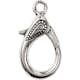 Karbinhakar Creativ Company Antiksilver HålStl 3 mm 4 st/1 Förp