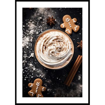 Poster Gallerix Hot Drink Christmas Baking