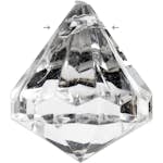 Prismor Creativ Company Blank Transparent Stl 27x30 mm Hålstl 2,5 mm 8 St/1 Förp