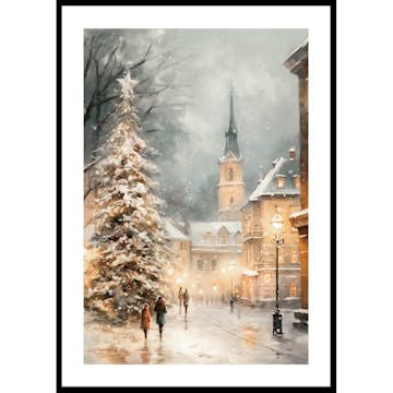 Poster Gallerix Winter Village No3