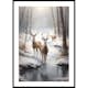 Poster Gallerix Roe Deer In Winter No1
