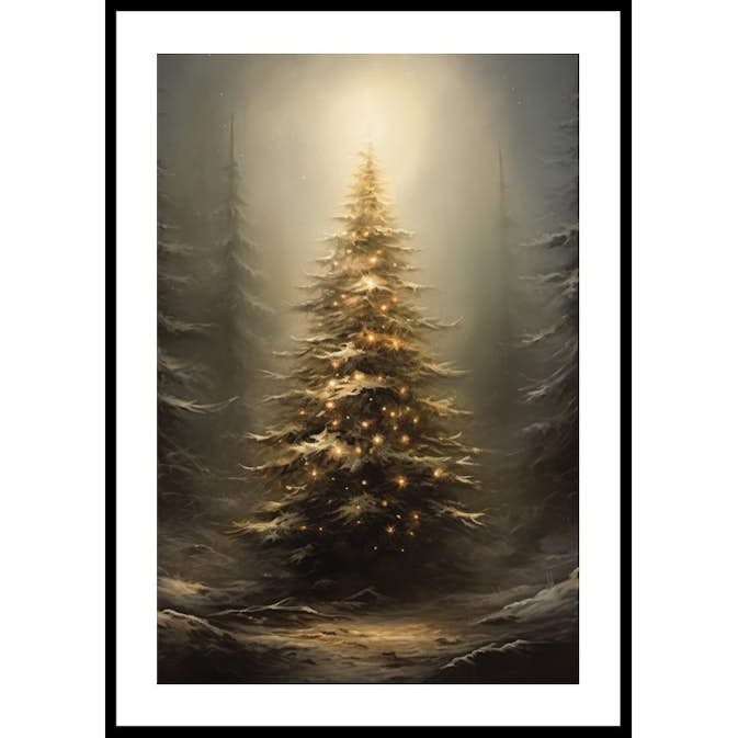 Poster Gallerix Christmas Tree Outdoor