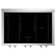 Induktionsspis Steel Genesi Combi - Steam 90 cm Svart med Ugn
