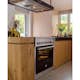 Induktionsspis Steel Genesi Combi - Steam 90 cm Svart med Ugn