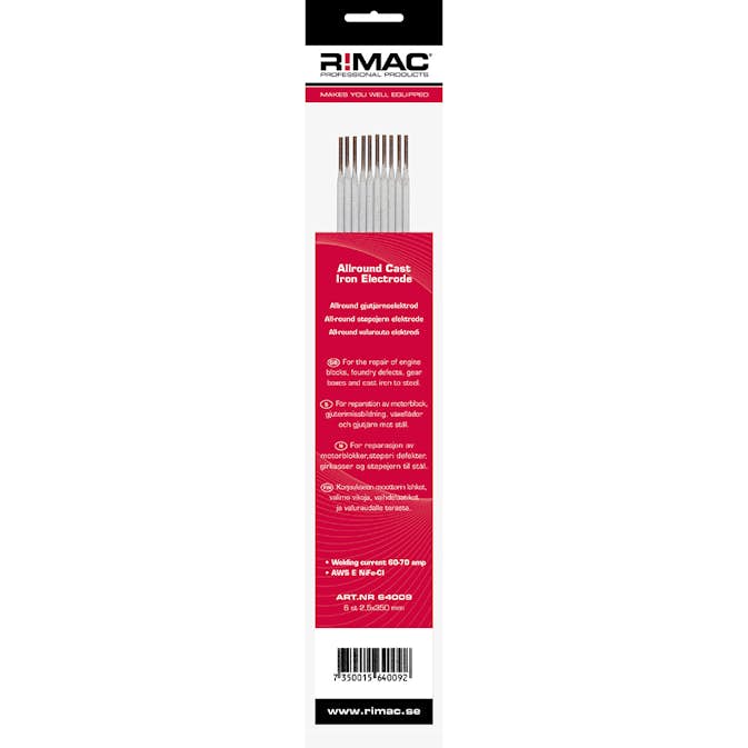 Svetselektrod R!MAC SB-pack Gjutjärn-2,5 mm x 6st