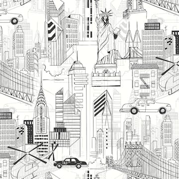 Tapet Fiona Big City 640101