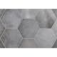 Klinker Lhådös Story grey shadow hexagon 17,5x20 cm