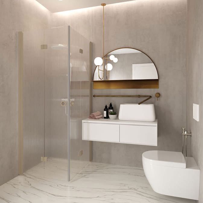 Duschhörn Hietakari Forma 376 Vikbara Dörrar