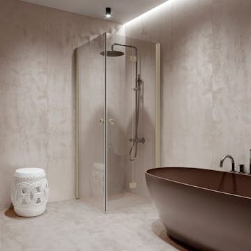 Duschhörn Hietakari Forma 373 Vändbar Dörr och Vikbar Dörr