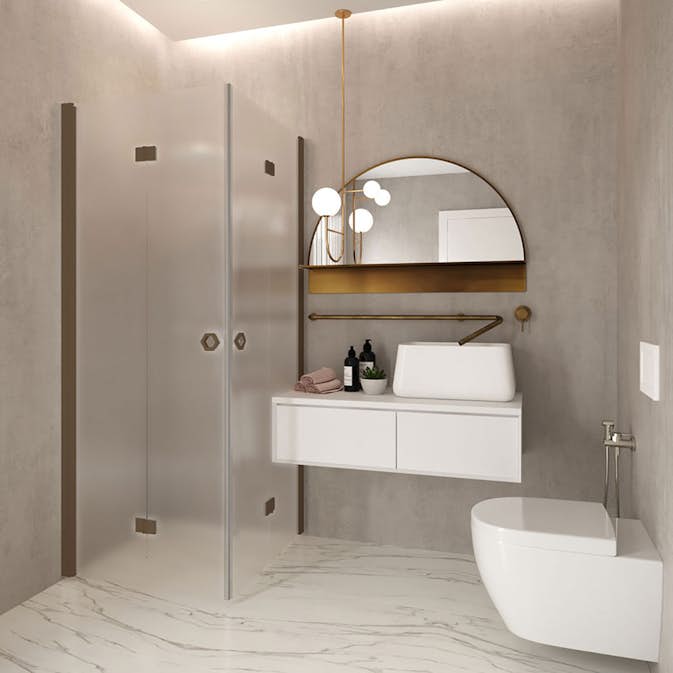 Duschhörn Hietakari Forma 376 Vikbara Dörrar