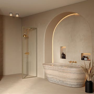 Duschvägg Hietakari Bläk 731 New York Fast