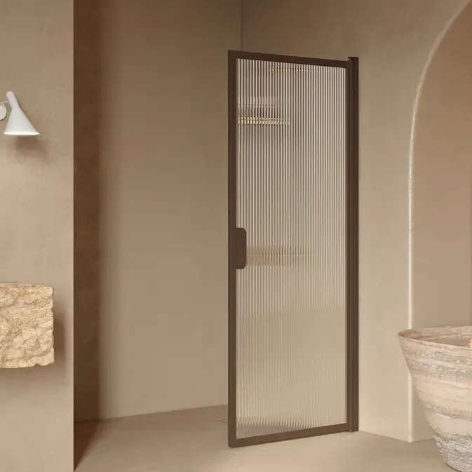 Duschdörr Hietakari Bläk 732 New York Vändbar