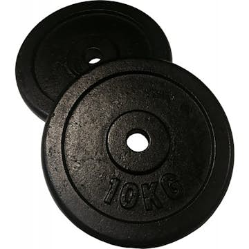 Viktskivor Fitn Shape Järn till 30 mm Stänger 2 st