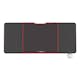 Gamingbord Kuura Pro 140x60 cm Svart med Integrerad Musmatta