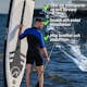 Stand-up Paddleboard Deep Sea SUP-brädset XXL 2-pack