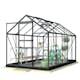 Växthus Lykke PC 82 m2 Svart