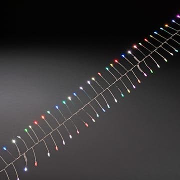 Ljusslinga Gnosjö Konstsmide Cluster RGB 4,3 m
