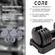 2 x hantlar Core 50 kg justerbar