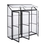 Växthus Lykke Mini Fjordal 180x55x190 cm